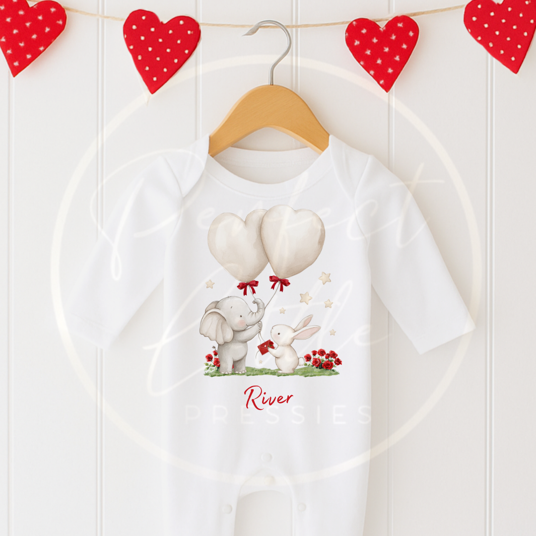 Valentines - Elephant/Bunny Valentines