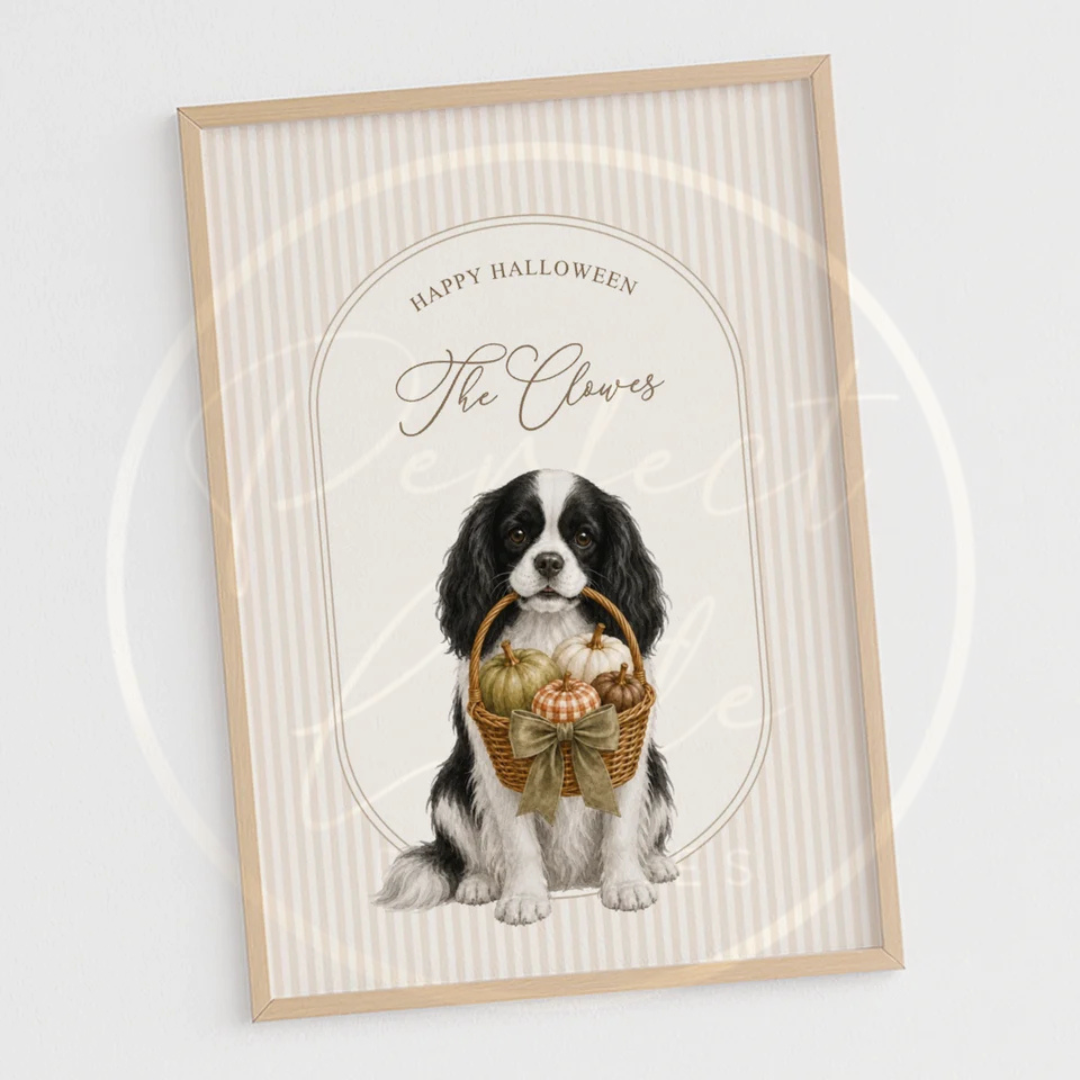 Halloween - Dog Custom Print