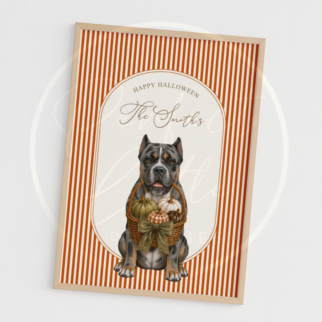 Halloween - Dog Custom Print