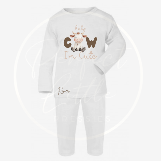 Baby Pyjamas - Holy Cow I'm Cute
