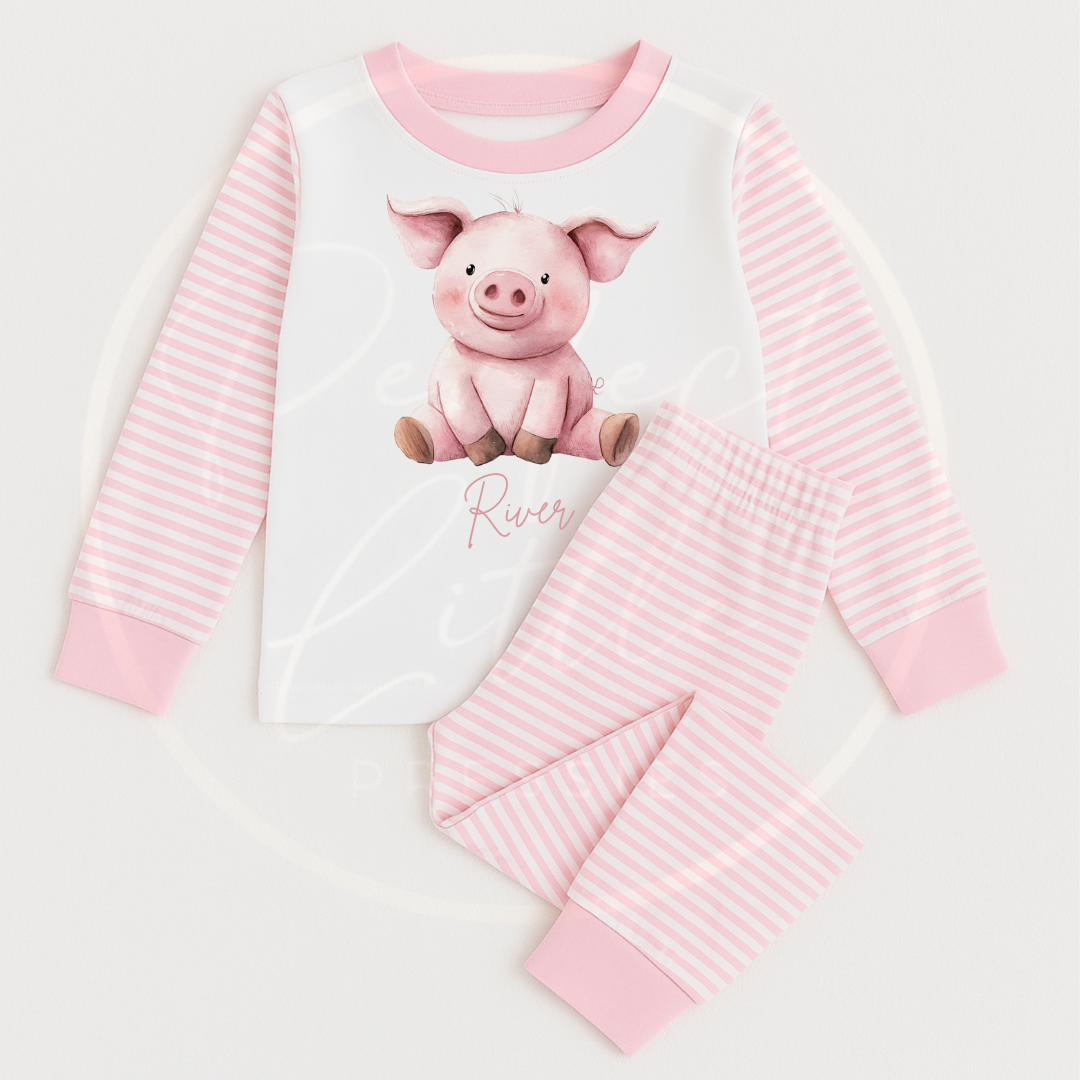 Kids Pyjamas - Soft Piggy