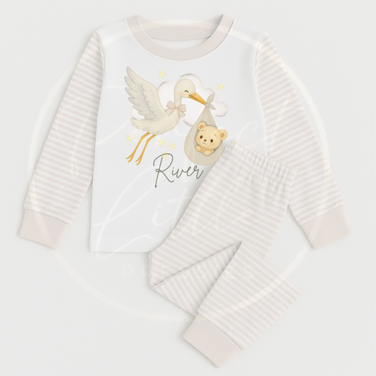 Kids Pyjamas - Baby And Stalk