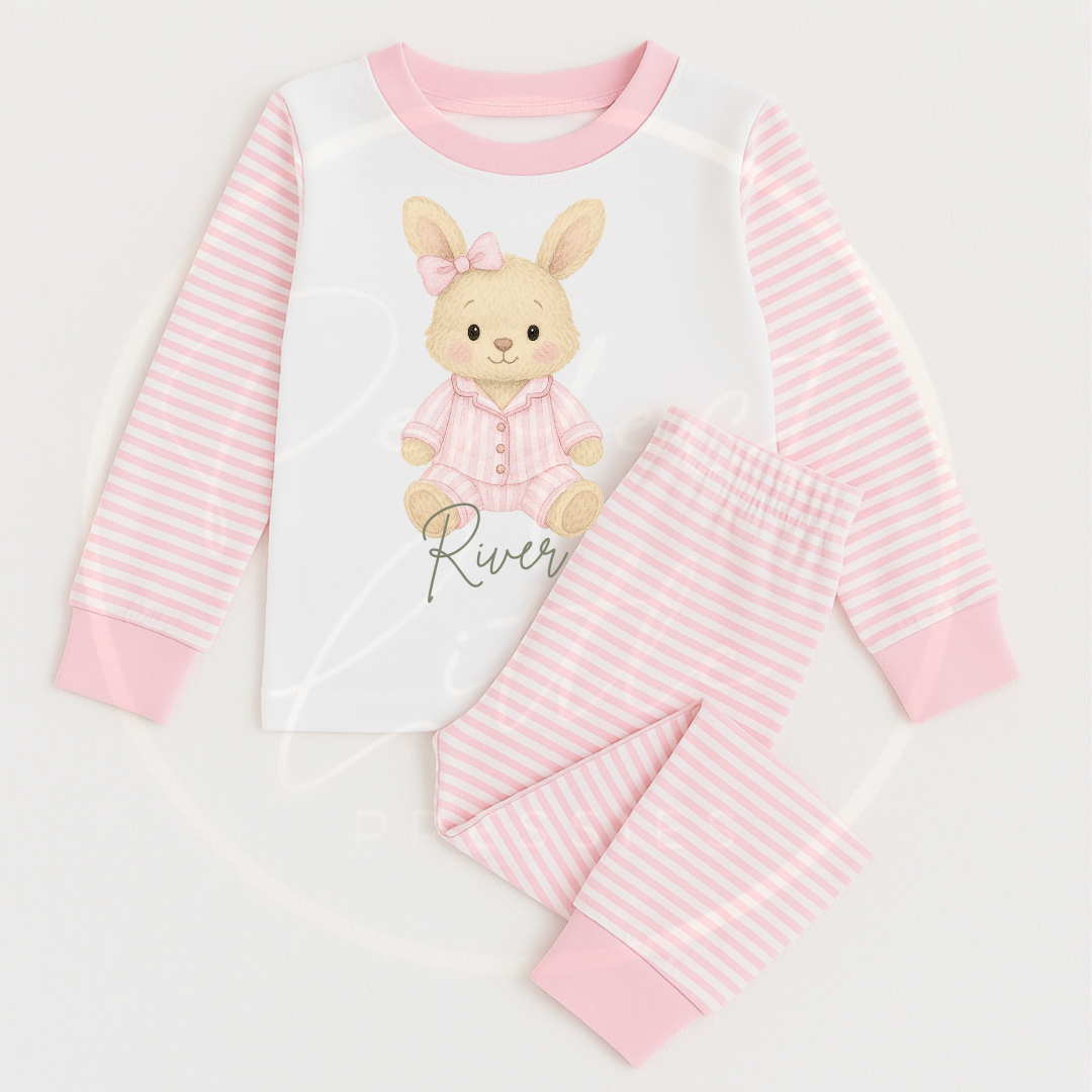 Kids Pyjamas - Pink Pyjama Bunny