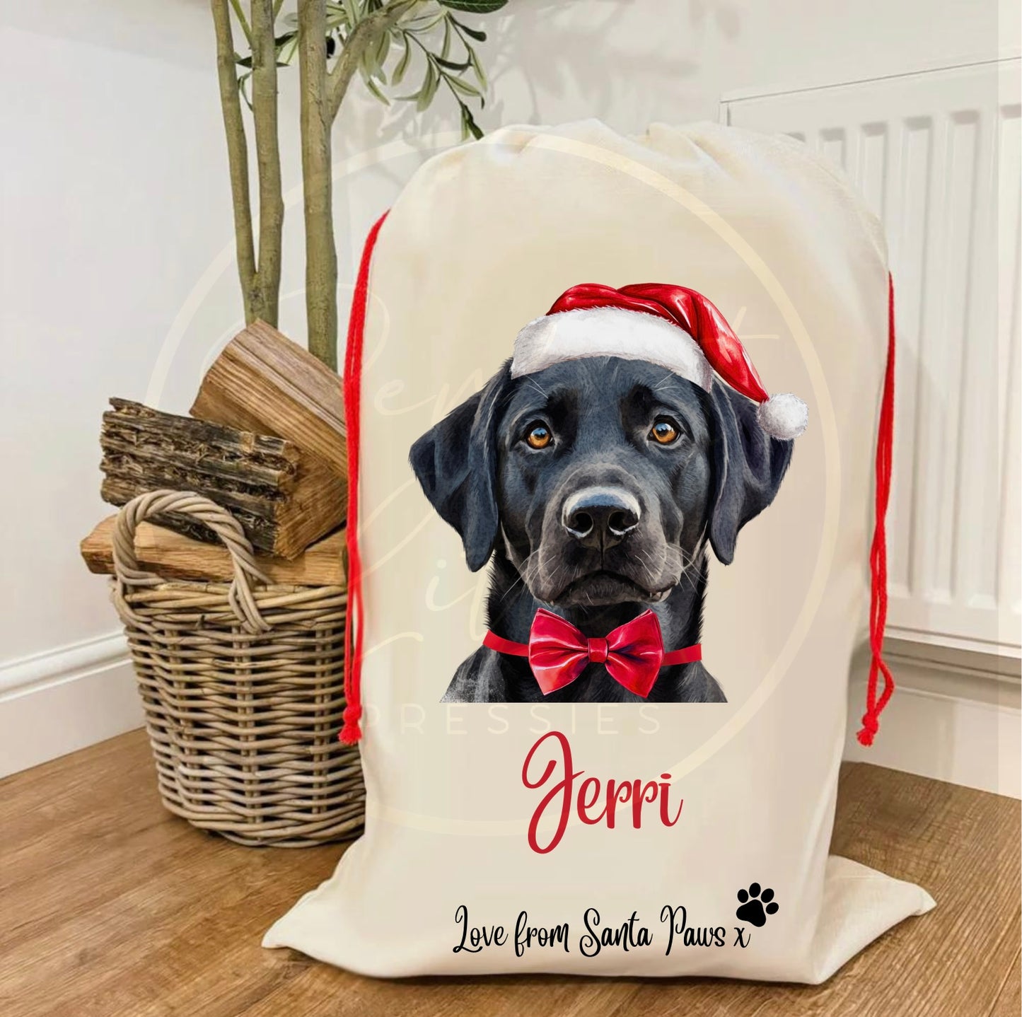 Christmas Sack - Dog Designs