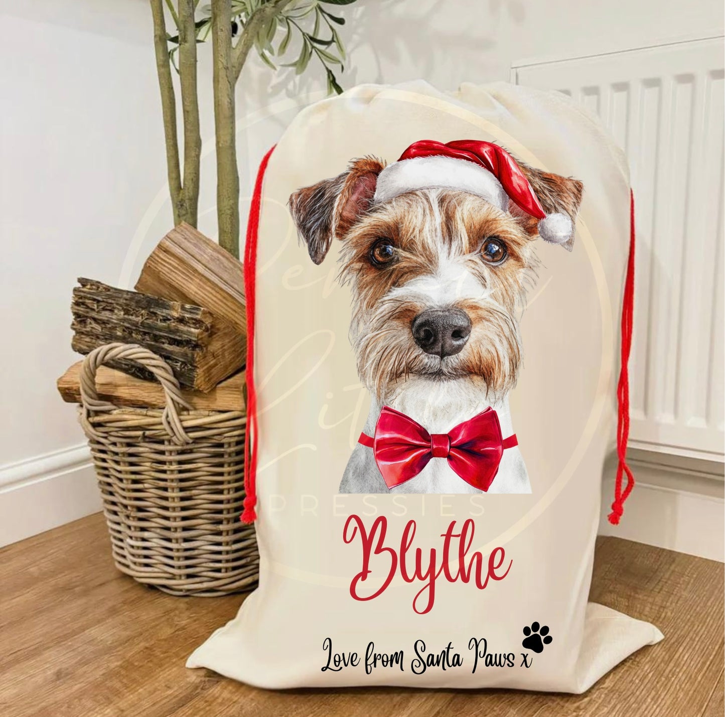 Christmas Sack - Dog Designs