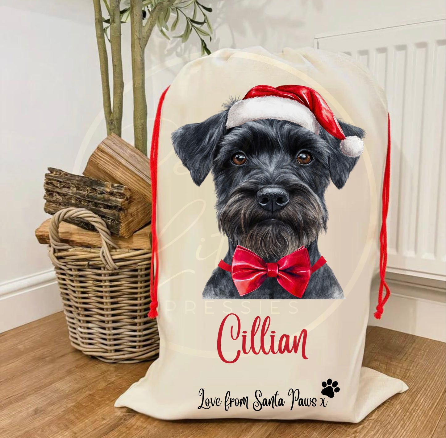 Christmas Sack - Dog Designs
