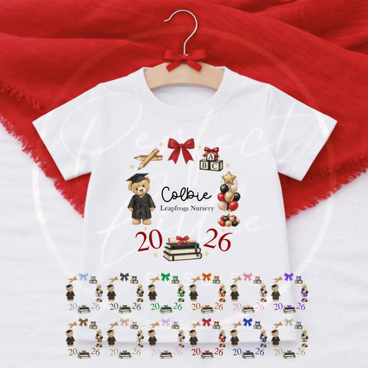 School/Nursery Graduation - Wreath Designs T-Shirt