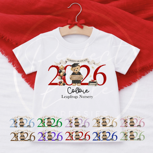 School/Nursery Graduation - Landscape 2026 Design T-Shirt