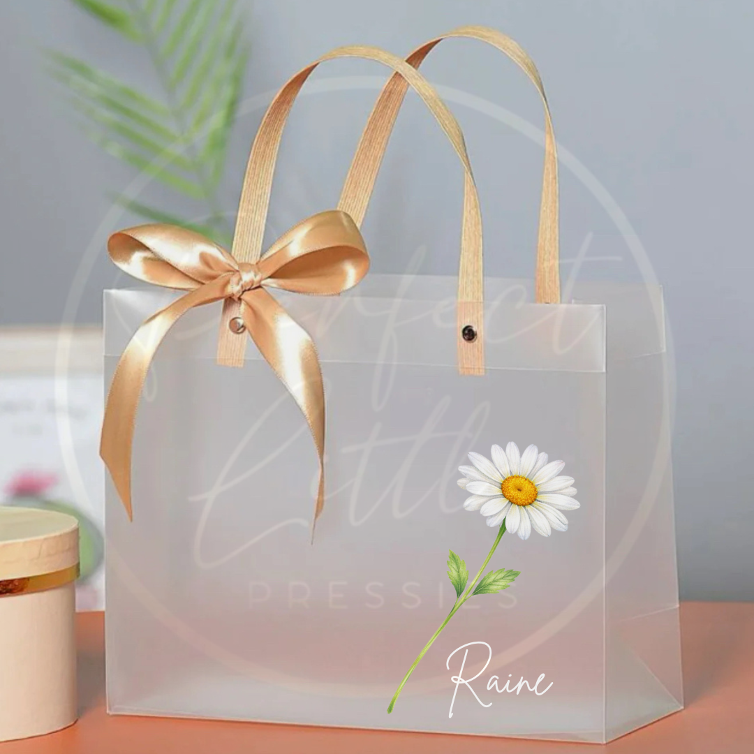 Frosted Gift Bag - Floral Designs