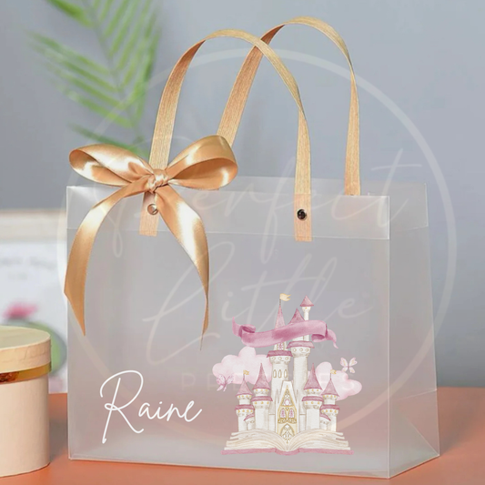 Frosted Gift Bag - Fairytale Castle