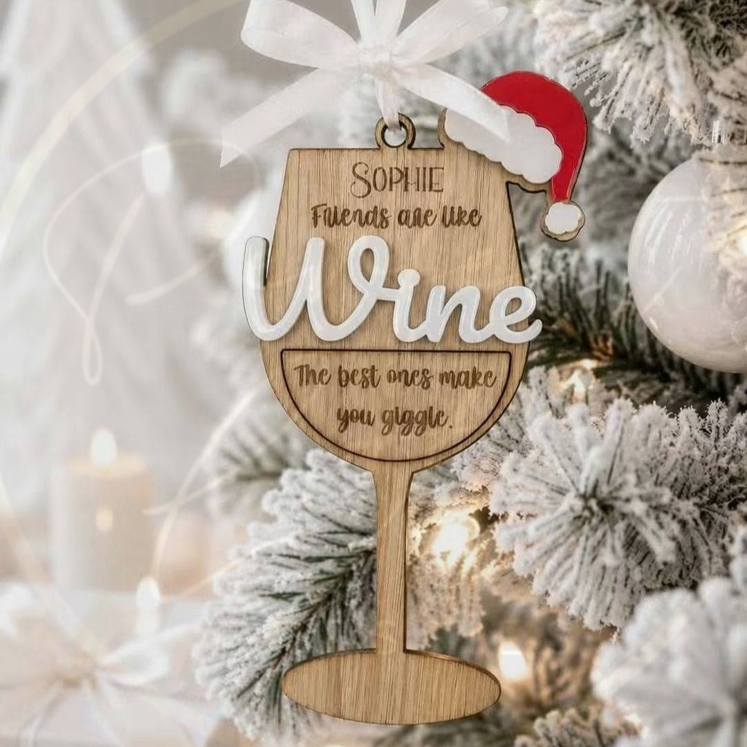 Christmas - Dear Santa Bring Wine
