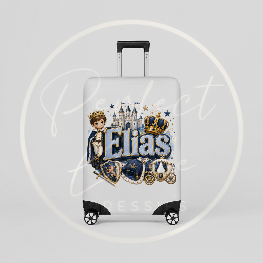 Suitcase Cover - Blue Prince Magic Kingdom
