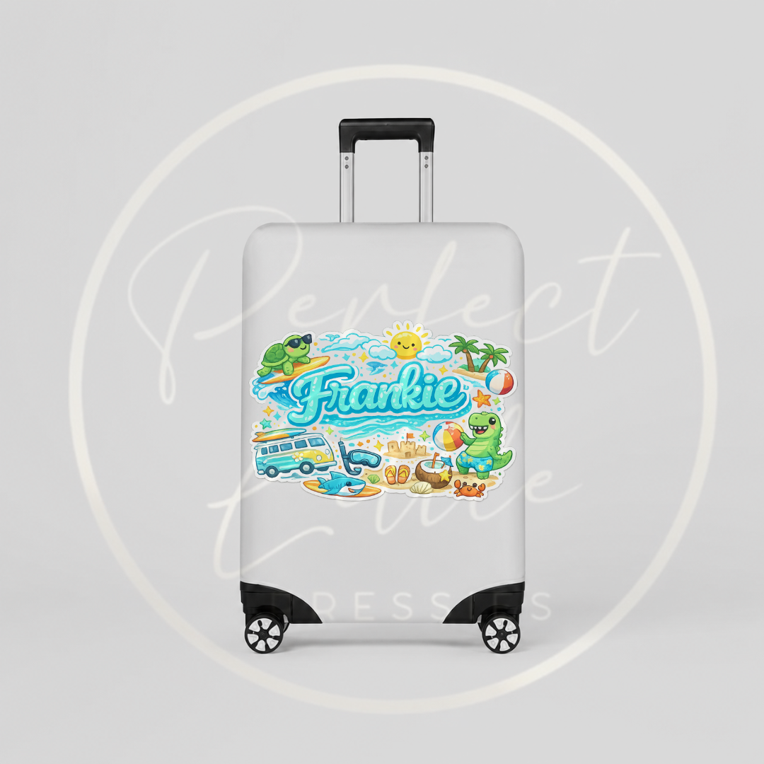 Suitcase Cover - Beach Dreams