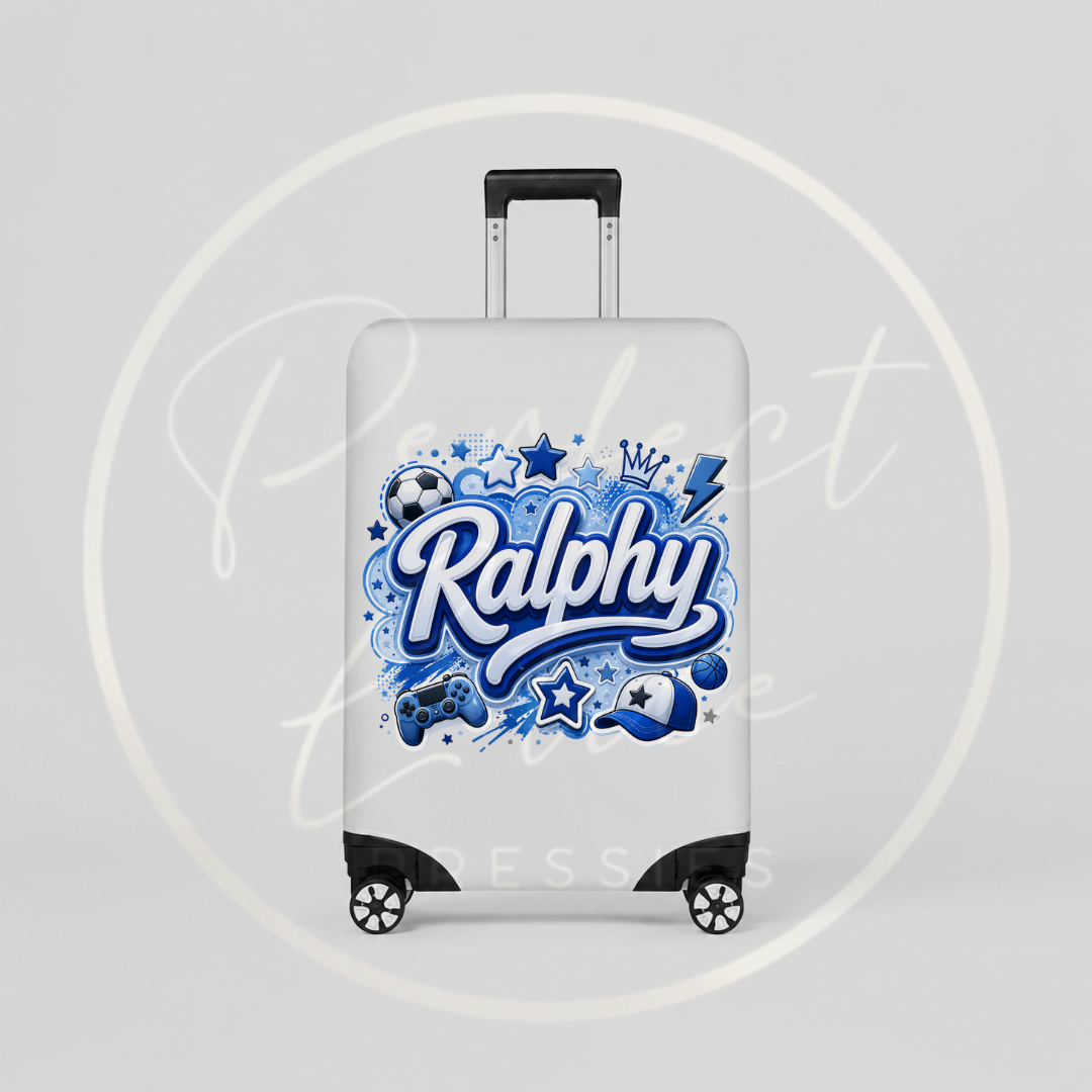 Suitcase Cover - Blue Boys General Theme