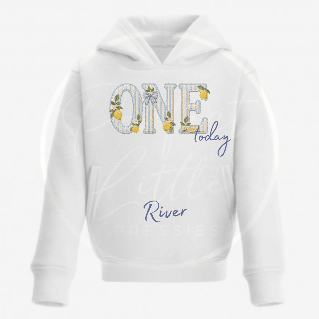 Kids Hoodie - Lemon Birthday