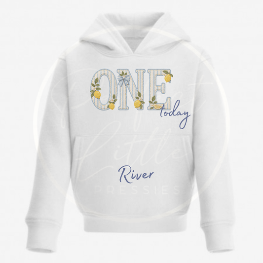 Kids Hoodie - Lemon Birthday