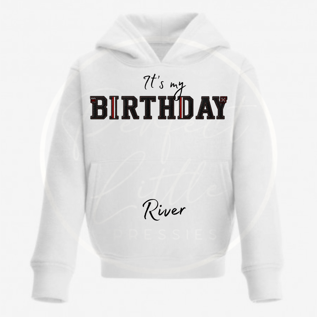 Kids Hoodie - Racer Birthday