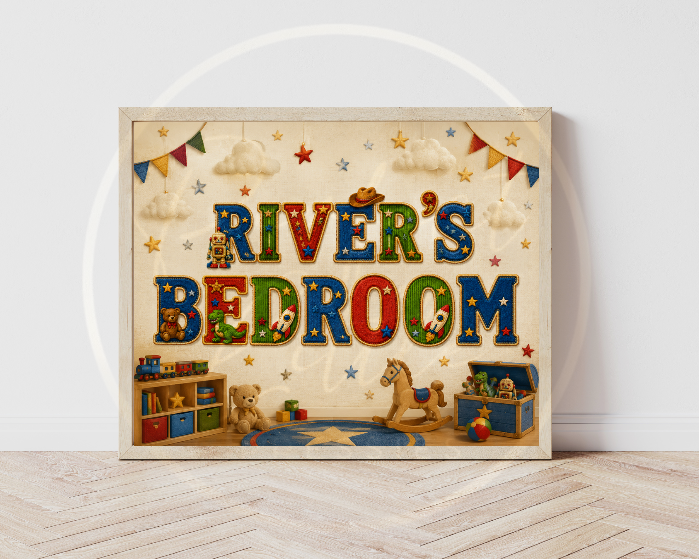 Custom Print - Playroom Name/Bedroom Digital Download