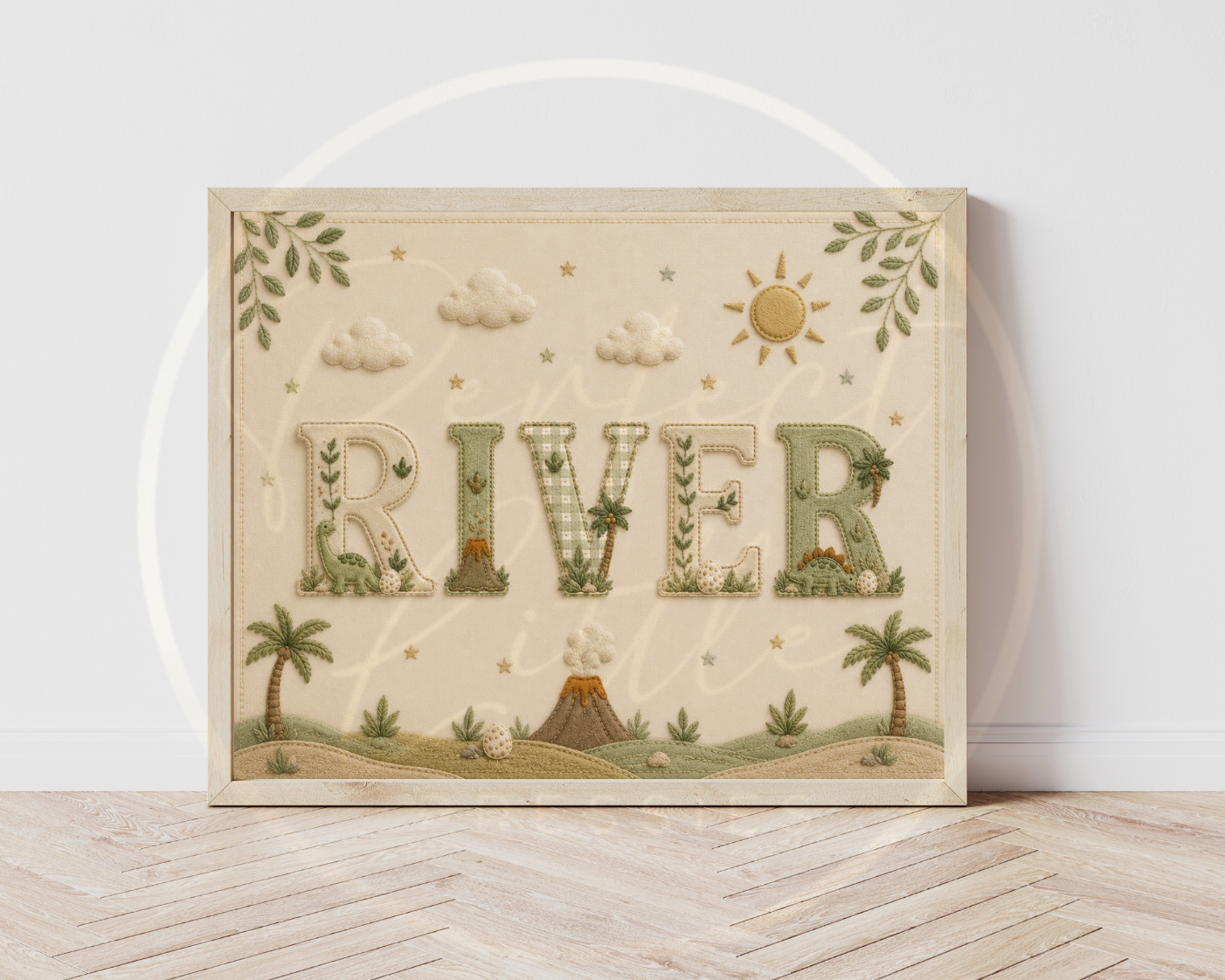 Custom Print - Dinosaur Theme Name