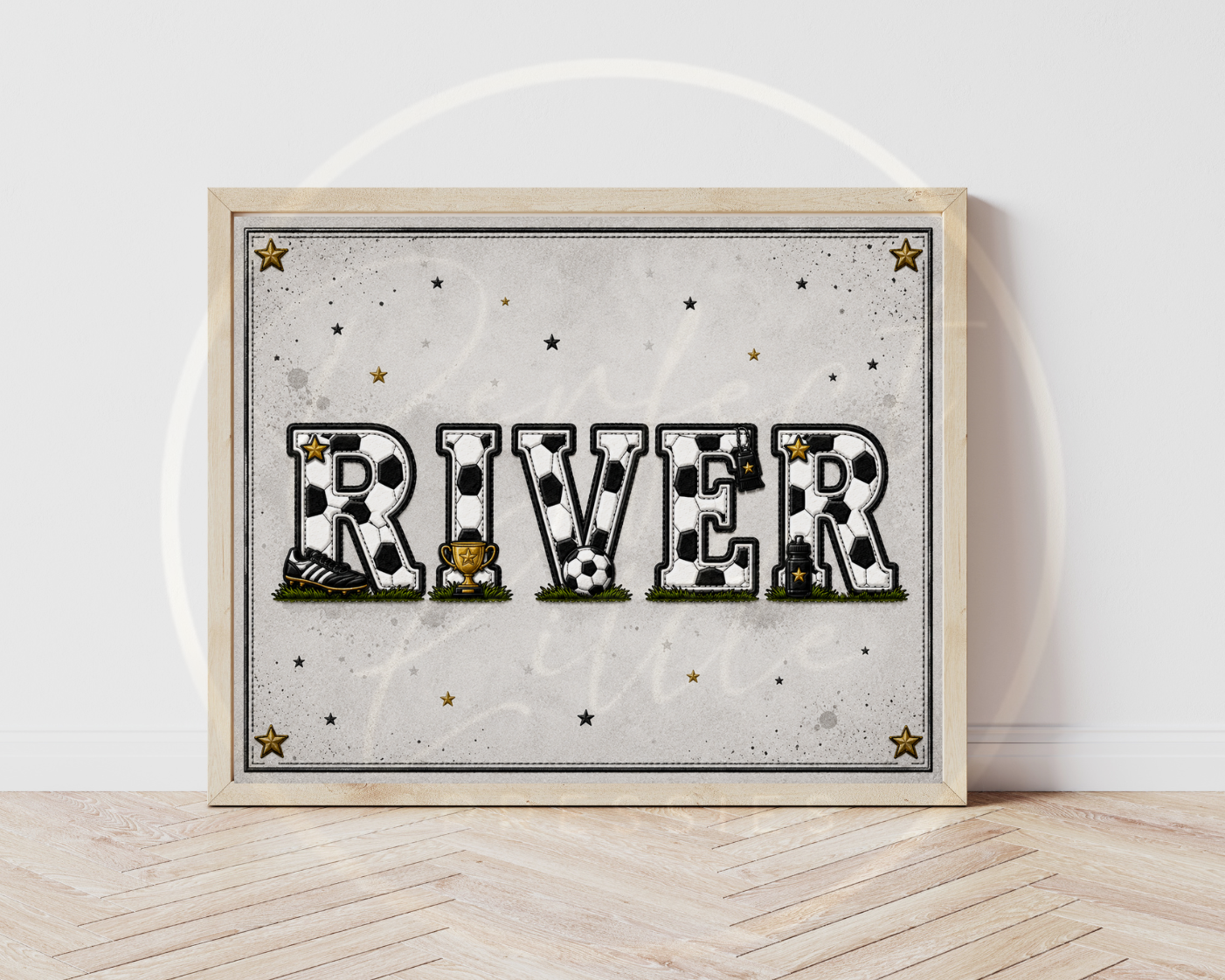 Custom Print - Football Name/Bedroom Digital Download