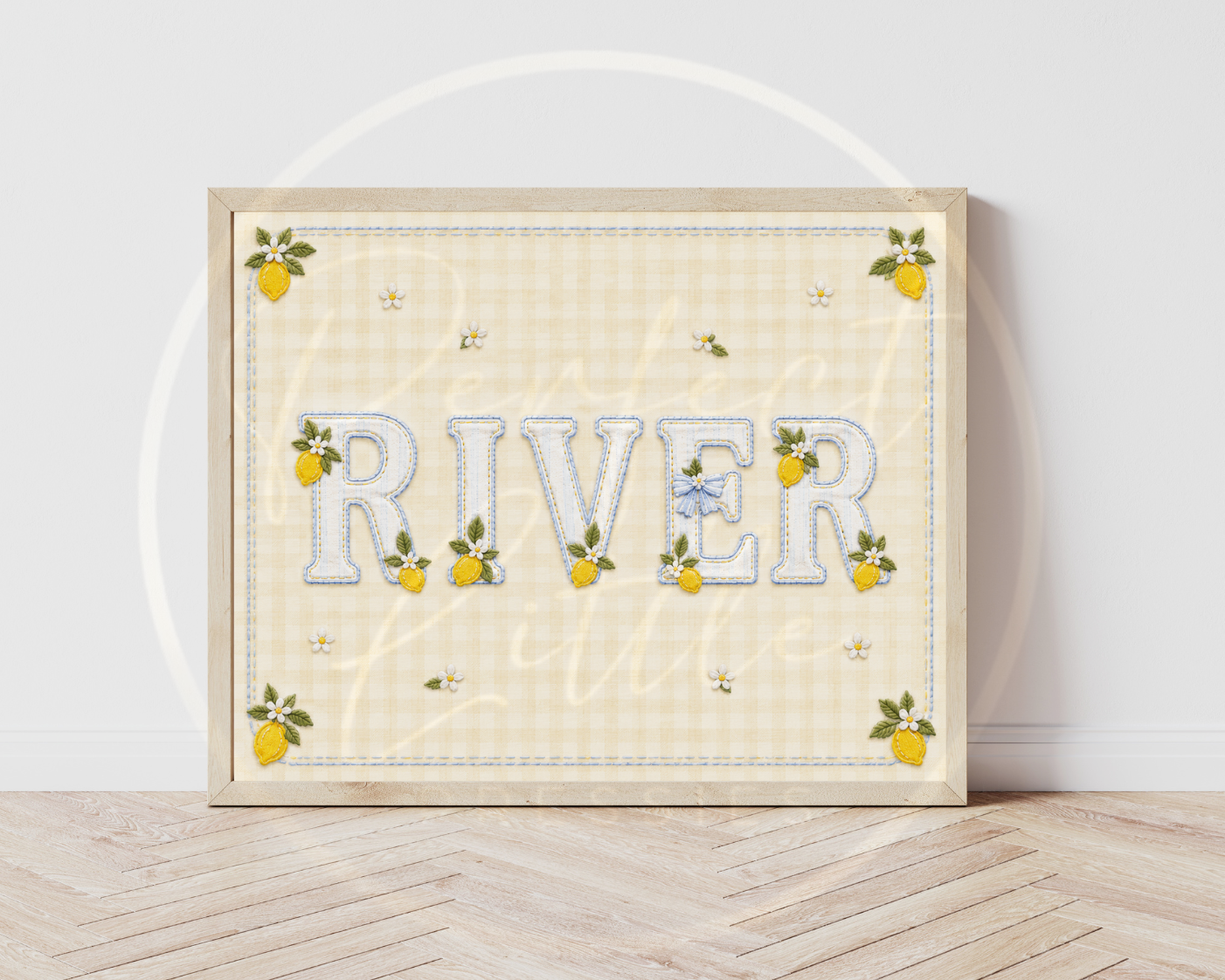 Custom Print - Lemon Name/Bedroom