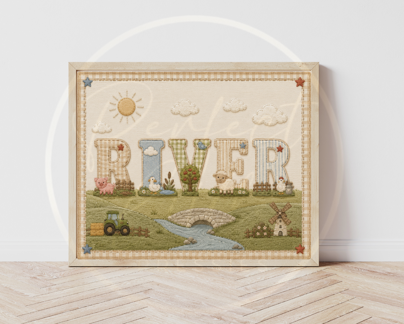 Custom Print - Farm Yard Name