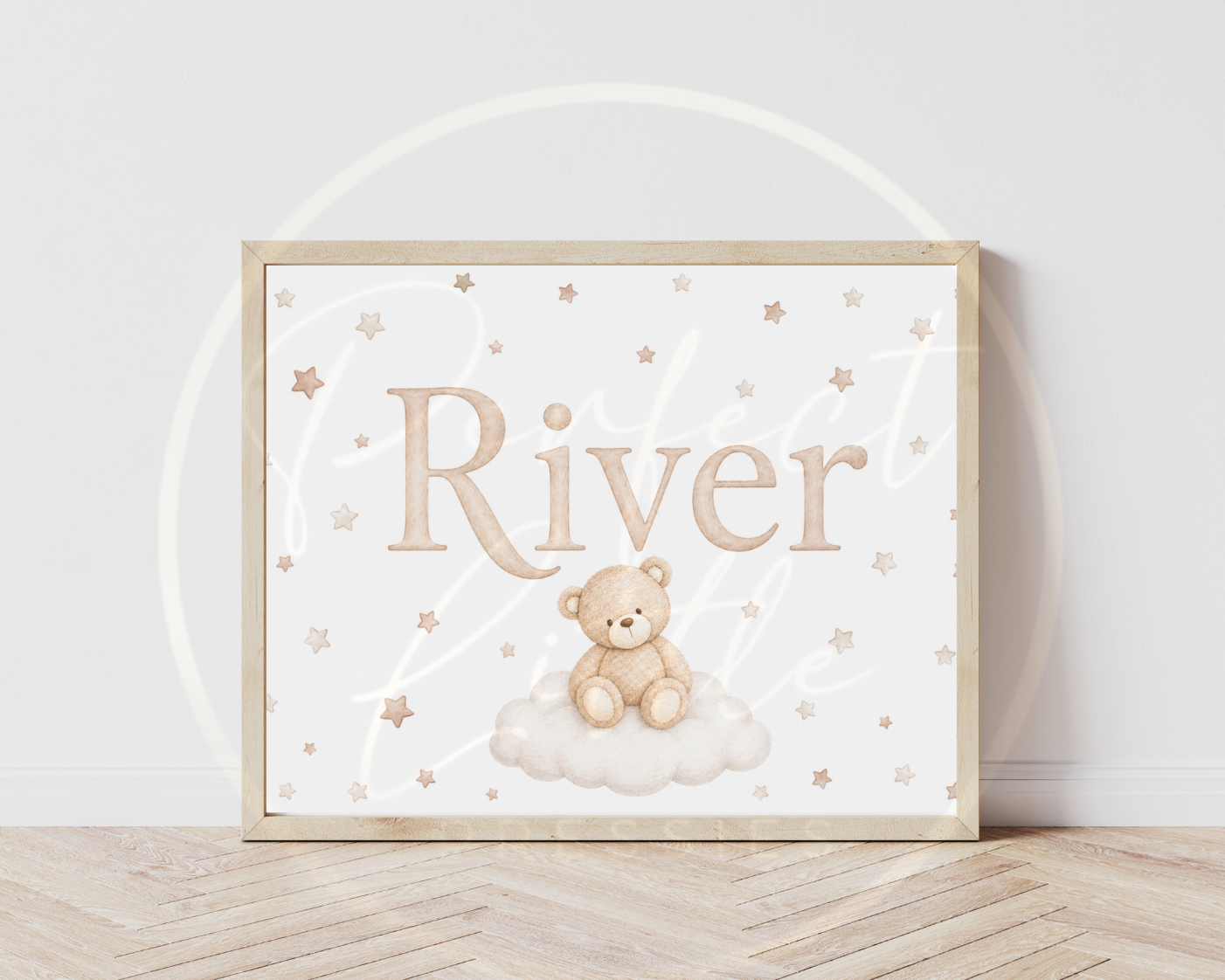 Custom Print - Cloud Bear Name