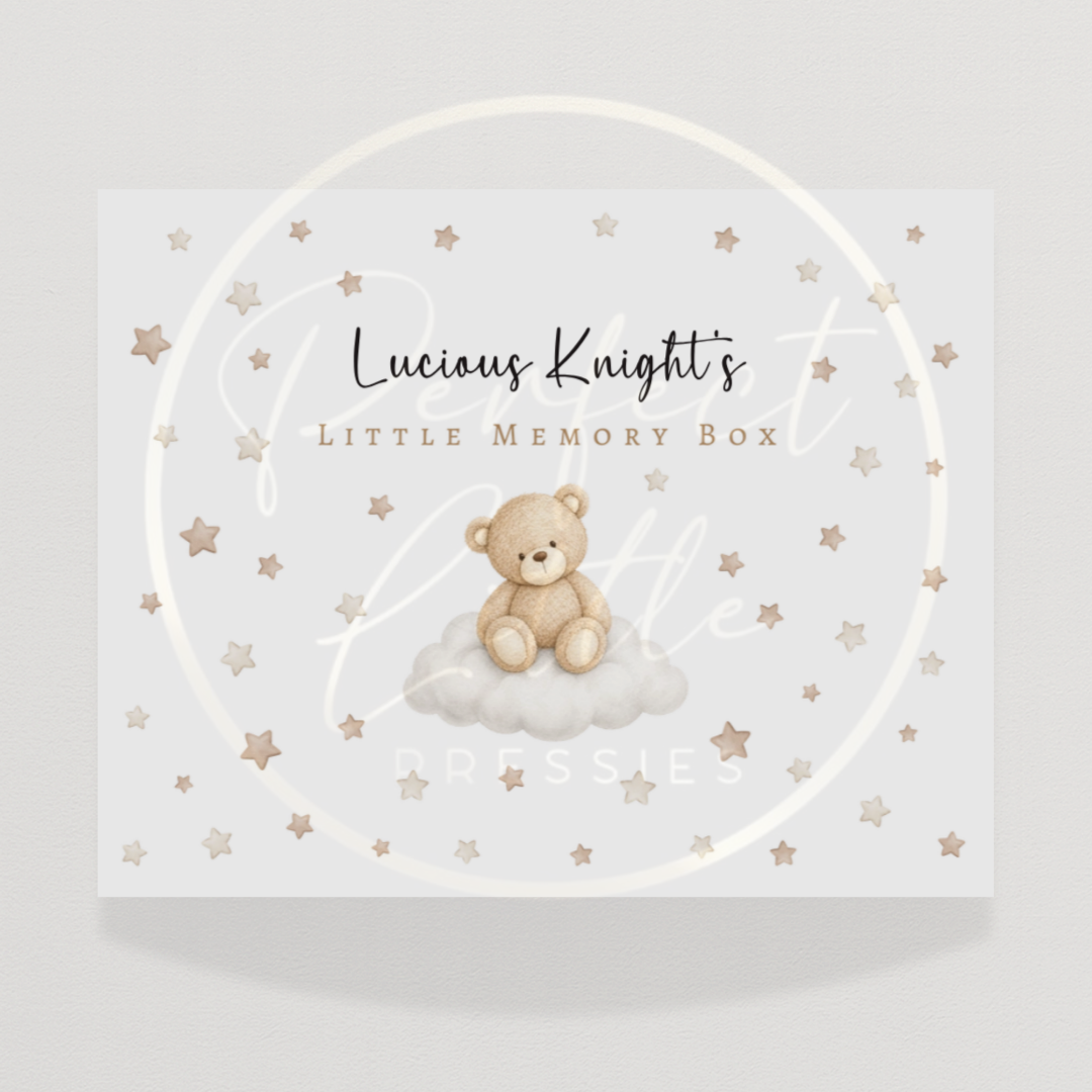 Keepsake Box - Cloud Bear
