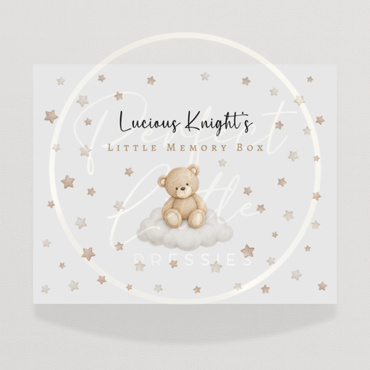 Keepsake Box - Cloud Bear