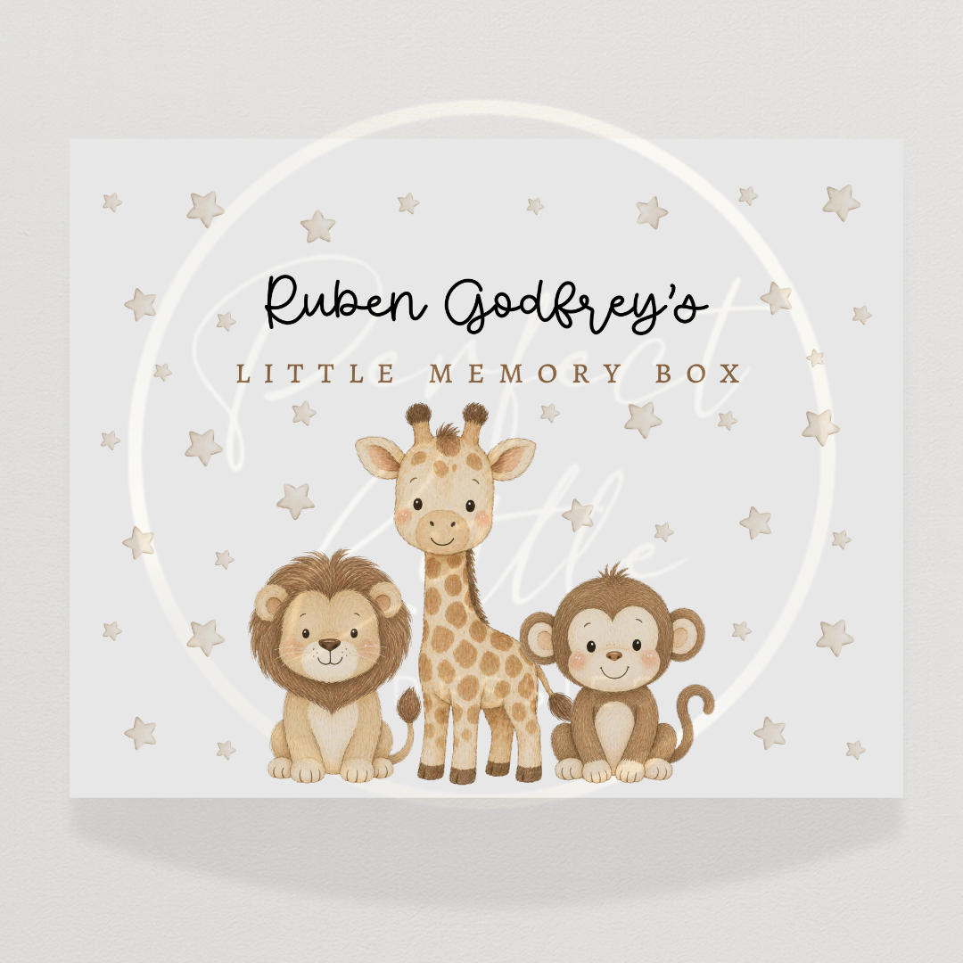 Keepsake Box - Soft Animals