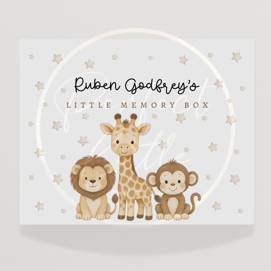 Keepsake Box - Soft Animals