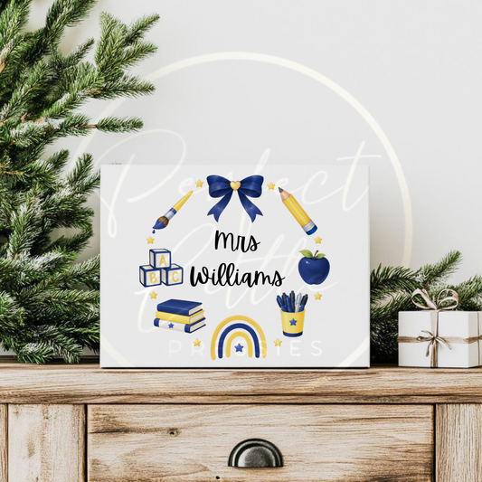 Teacher - Themed Wreath Gift Box