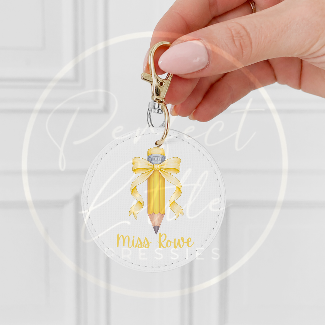 Keyring - Boutique Teacher Pencil
