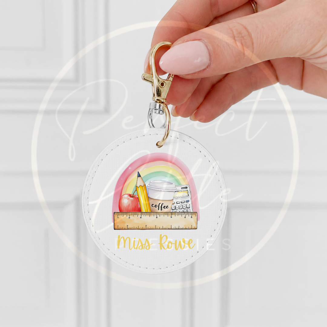 Keyring - Simple Pencil Boutique Teacher