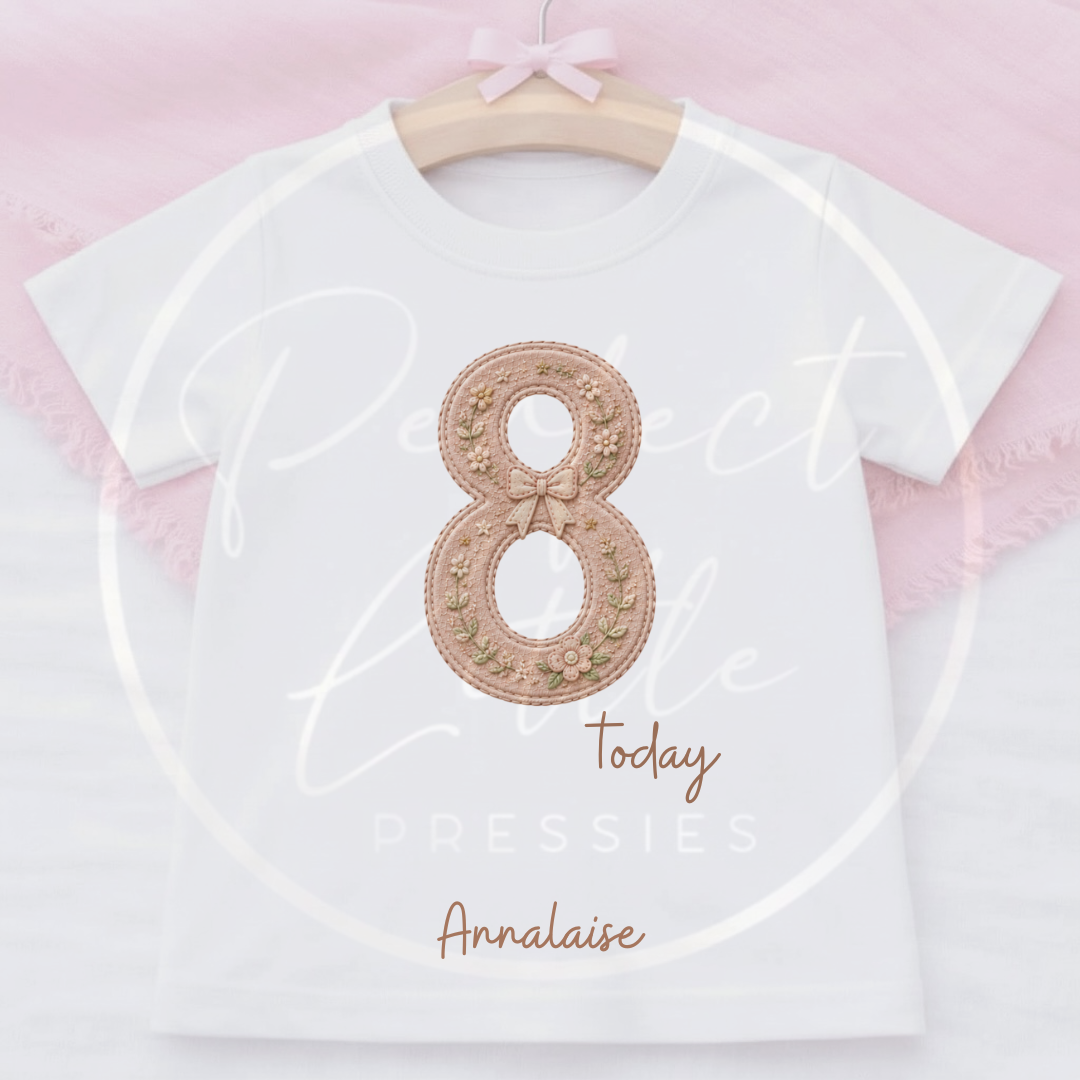 Kids - Birthday T-Shirt Fairy Designs