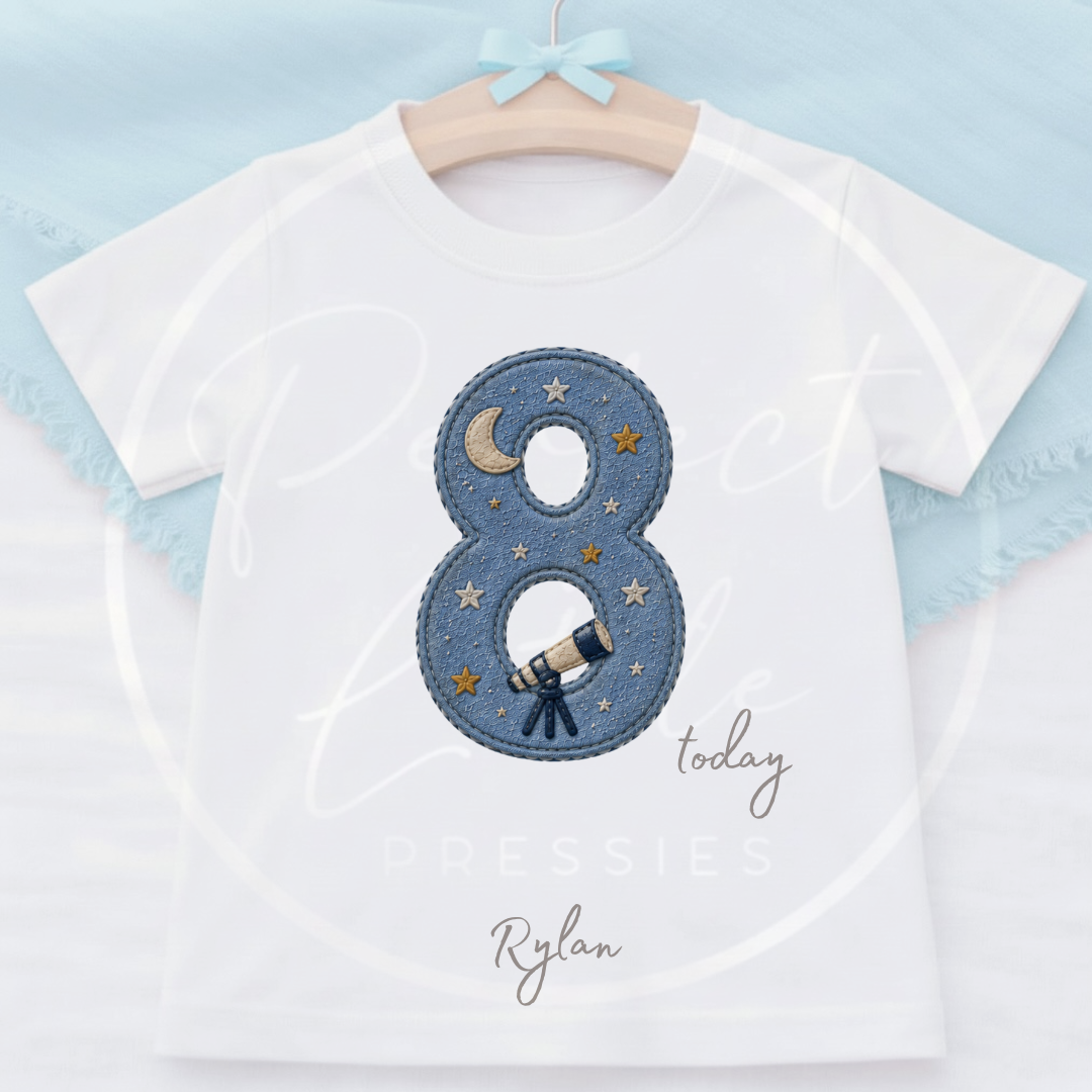 Kids - Space Birthday T-Shirt Designs