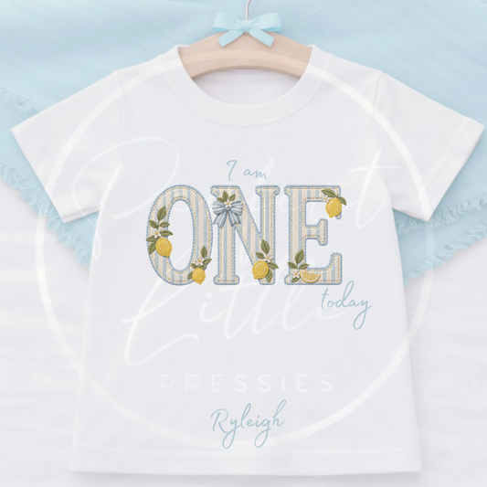 Kids - Birthday T-Shirt Lemon Designs