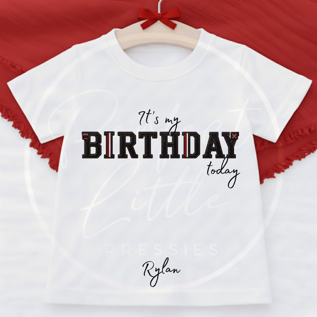 Kids - Birthday T-Shirt Racer Designs