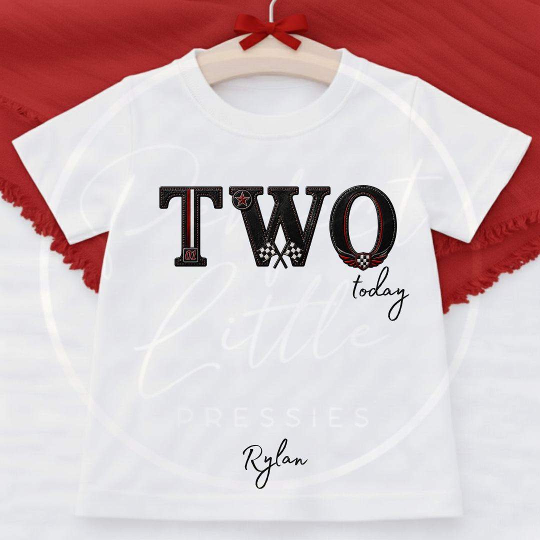Kids - Birthday T-Shirt Racer Designs