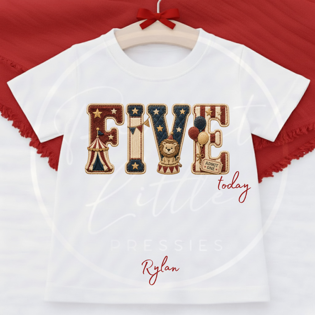 Kids - Birthday T-Shirt Vintage Circus Designs