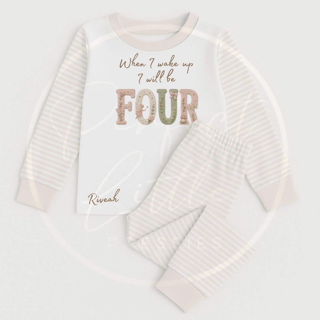 Kids Pyjamas - When I Wake Up Fairytale