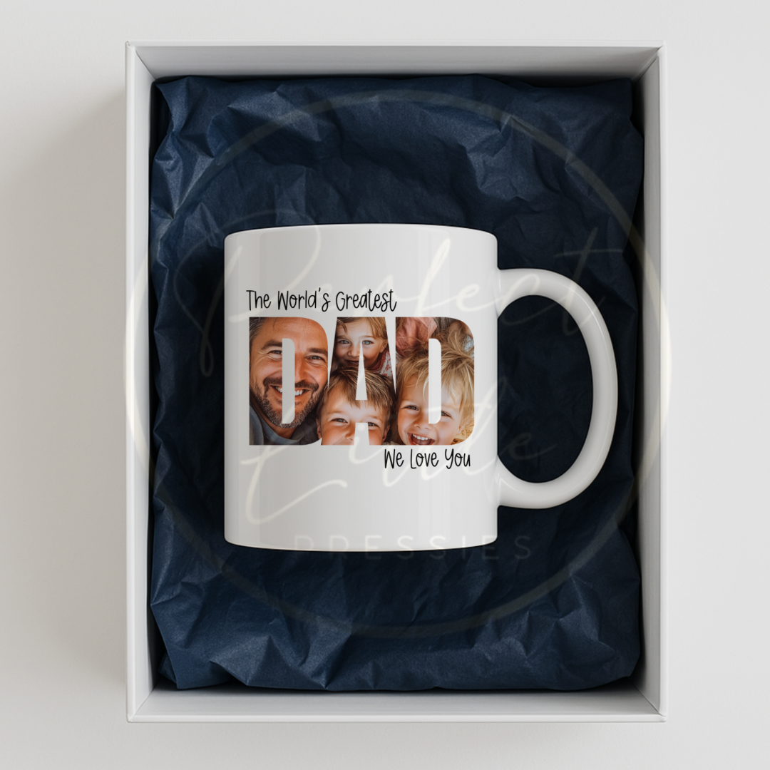 DAD - Word Photo Mug
