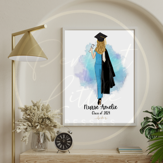 Nurse Graduation Custom Print