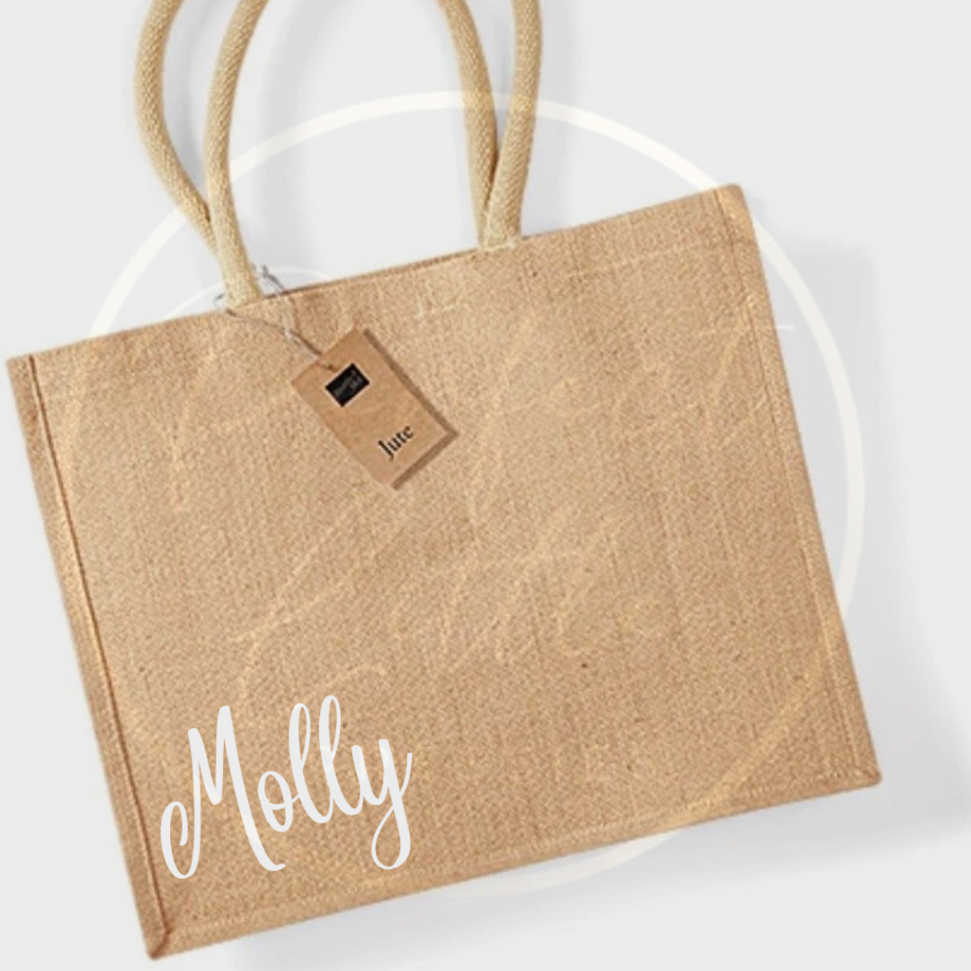 Classic Jute Tote Bag
