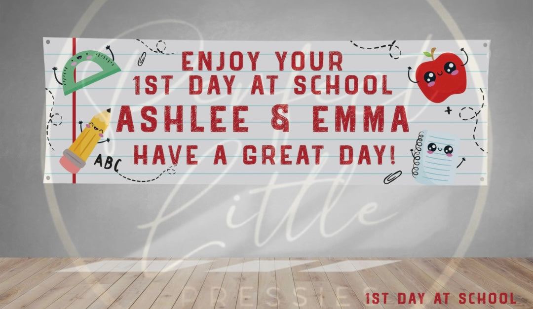 School - Multiple Design Back To School Banners