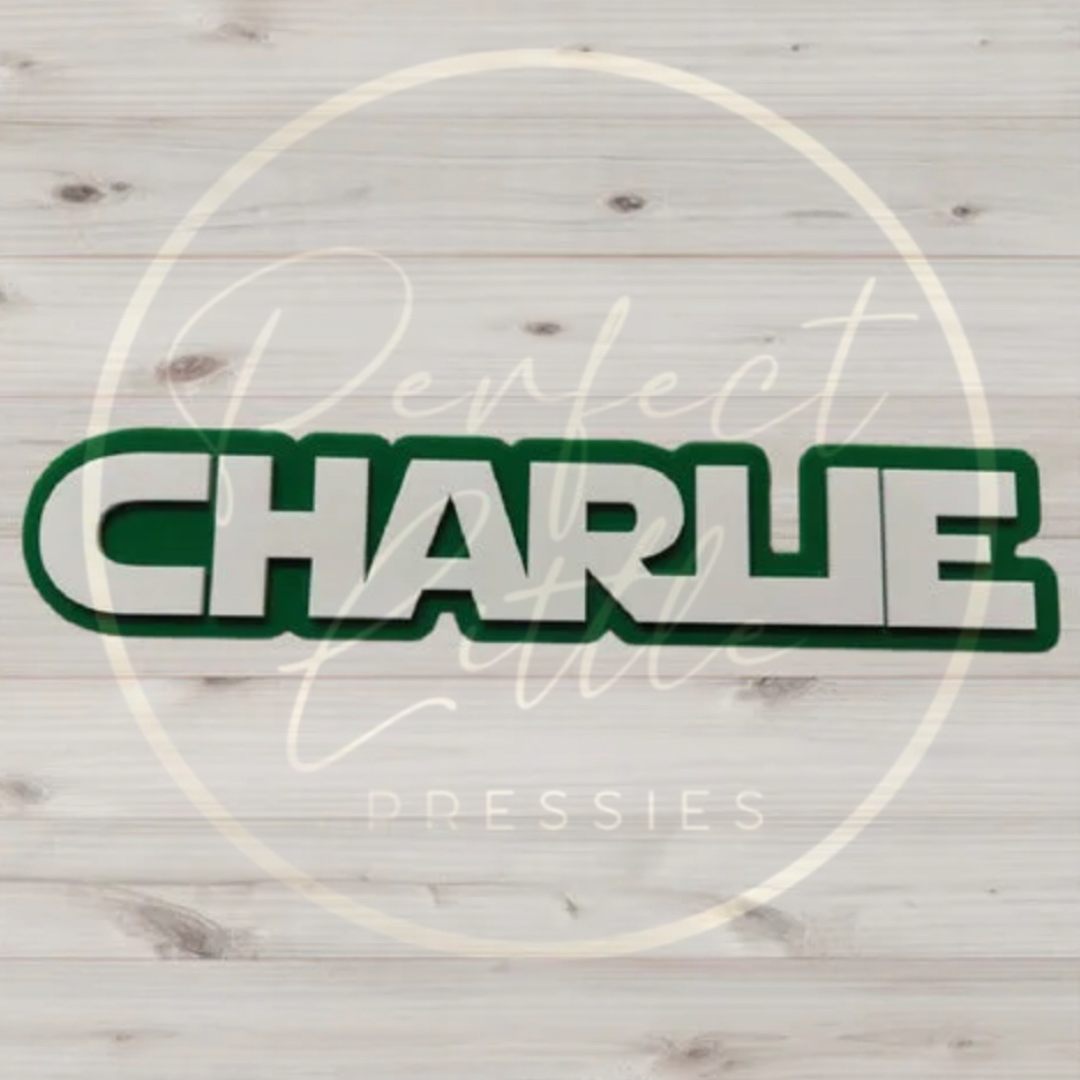 3D Acrylic Name Sign