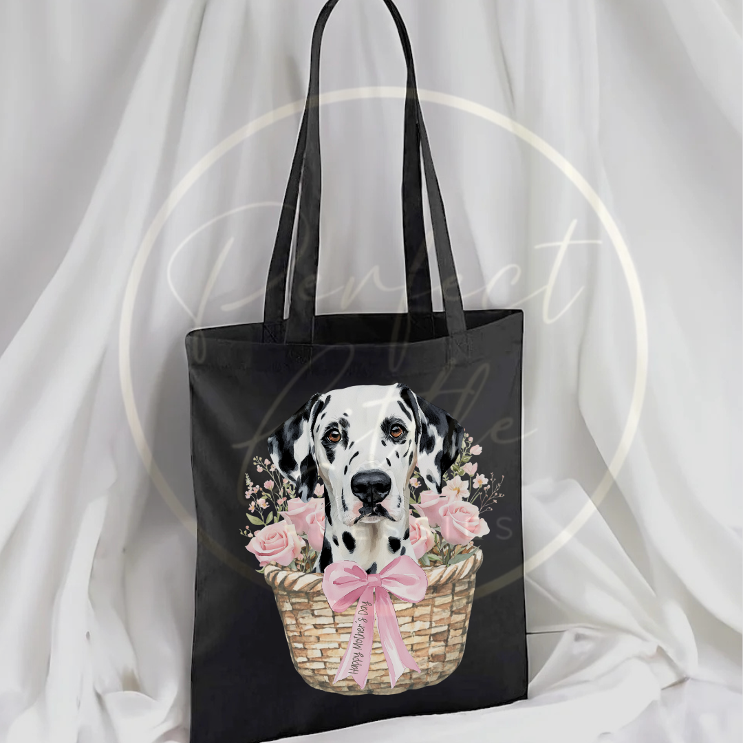 Mother's Day - Long Handle Tote Bag Dog Designs