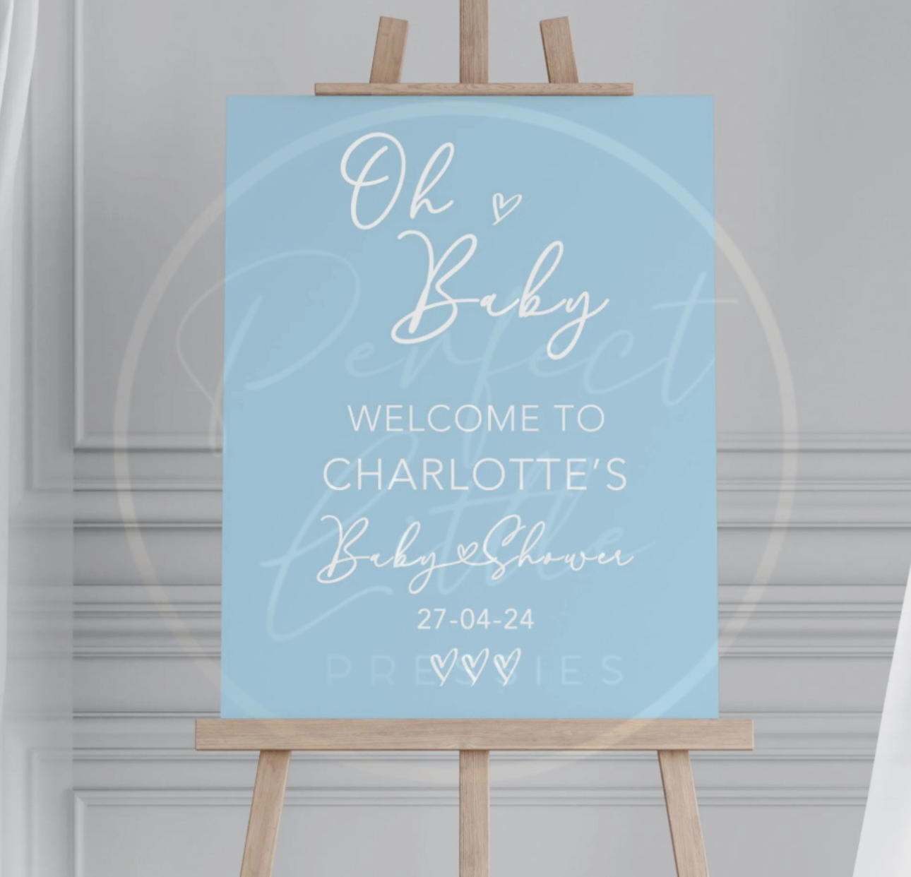 Baby Shower Welcome Sign - Oh Baby
