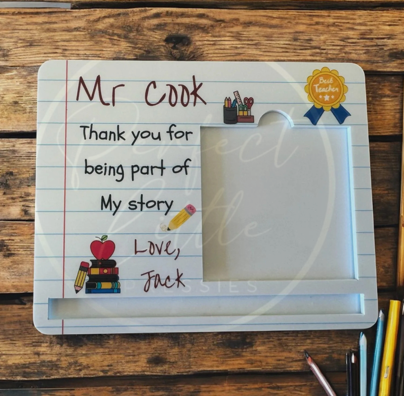 Sticky Note Pad and Pen Holder - 5 Designs