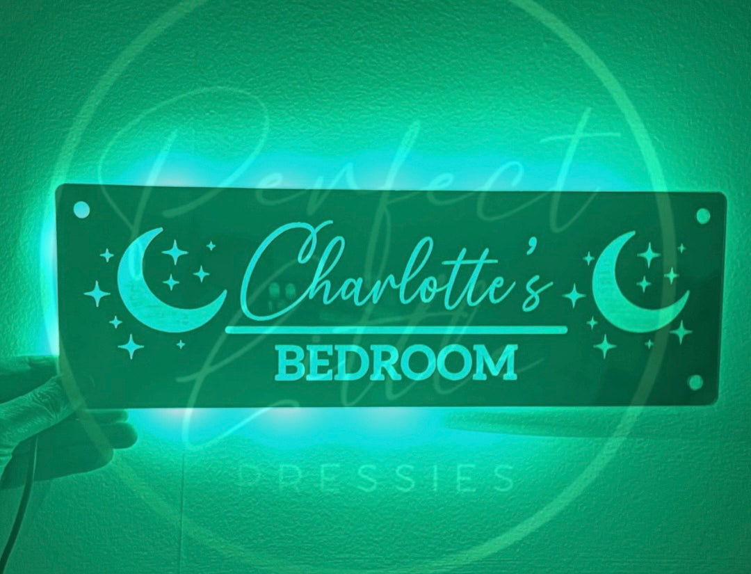 Wall Sign - Mirror Bedroom Light Up Sign